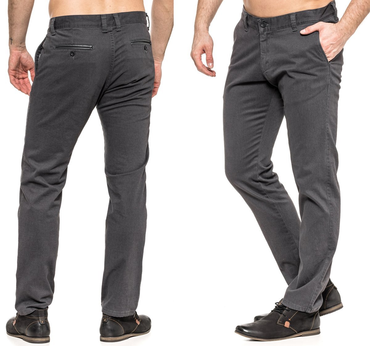 SPODNIE MĘSKIE CHINOSY VANKEL JEANS 101 - 88cm/L32