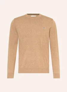 Gant Sweter beige - GANT - Swetry męskie - miniaturka - grafika 1