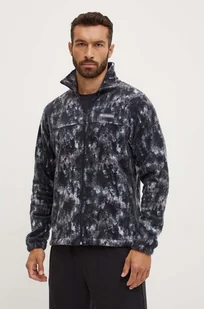 Columbia bluza sportowa Steens Mtn Print kolor czarny wzorzysta - Bluzy męskie - miniaturka - grafika 1