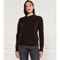 Swetry damskie - Samsøe Samsøe Wełniany sweter ANOUR Loose fit - miniaturka - grafika 1