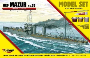 Mirage Hobby Okręt Szkolny ORP &quot;MAZUR&quot; - Modele do sklejania - miniaturka - grafika 2