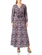 Sukienki - usha FESTIVAL Damska sukienka maxi z nadrukiem Paisley Rakata 15925610, czarna wielokolorowa, czarny wielokolorowy, XL - miniaturka - grafika 1