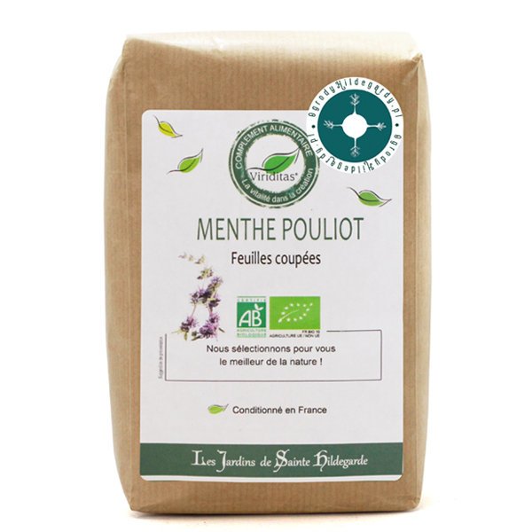 Przyprawy i zioła - Mięta Polej liście 100g* / Les Jardins de Sainte-Hildegarde