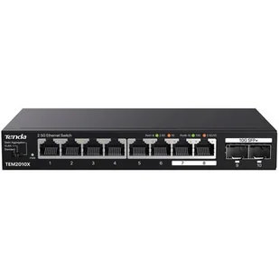 Switch TENDA TEM2010X 2.5 Gigabit Ethernet, 10 portów - Switche - miniaturka - grafika 1