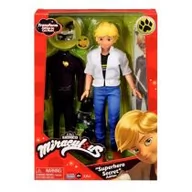 Lalki dla dziewczynek - Bandai Miraculous Miraculous Czarny Kot Adrien Lalka z Strojem i Akcesoriami 50358 0000046158 - miniaturka - grafika 1