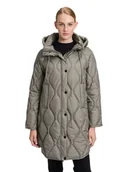 Kurtki damskie - Betty Barclay Płaszcz pikowany w kolorze szarym - miniaturka - grafika 1