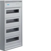 Rozdzielnie elektryczne - Hager volta Rozdzielnica natynkowa 4R/48M II kl IP30 QC VDE - miniaturka - grafika 1