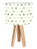 Lampy stojące - Macodesign Lampa biurkowa Pastelowe kropeczki mini-foto-261, 60 W - miniaturka - grafika 1