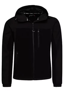 Superdry Code Hybrid Trekker Jacket Kurtka męska, Czarny, XL - Kurtki męskie - miniaturka - grafika 1