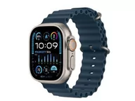 Smartwatch - Apple Watch Ultra 2 GPS + Cellular 49mm Tytan Ocean Niebieski - miniaturka - grafika 1