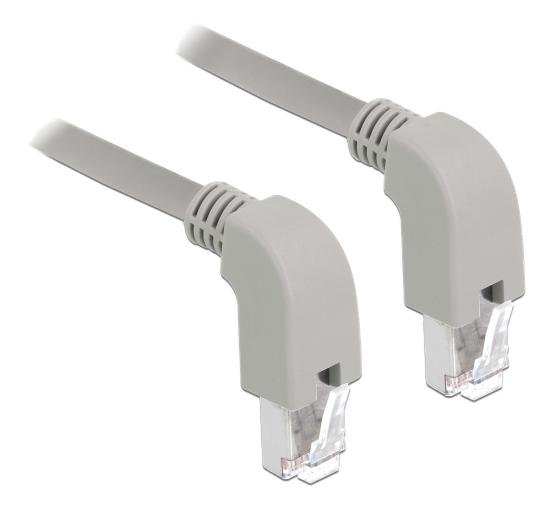 Kabel sieciowy Delock RJ45 Cat.5e SF / UTP skierowany w dół / skierowany pod kątem w dół 0,5