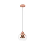 Lampy sufitowe - Clara - lampa wisząca różowe złoto 337501-31 - miniaturka - grafika 1