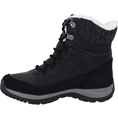 Hi-Tec Damskie buty trekkingowe Riva Mid Wp, czarny - Czarny Black 21-38 EU