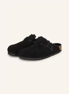 Birkenstock Klapki Boston Vl schwarz - Kapcie damskie - miniaturka - grafika 1