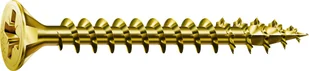 Spax Wkręty uniwersalne z główką stożkową ocynk pasywowany Pz 4,5x16mm op. 1000s - Wkręty - miniaturka - grafika 1