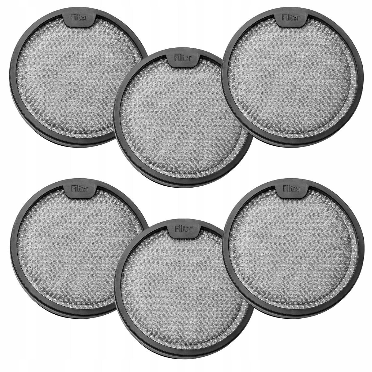 Filtry do Xiaomi G10, G9, Dreame T20 T10 T30 R10 R20 T20 Pro 6 szt.