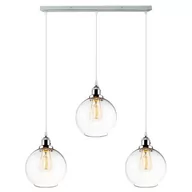 Lampy sufitowe - NEW YORK LOFT No. 2 CL3 chrom Szklany żyrandol Altawola Design - miniaturka - grafika 1