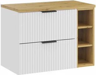 Zestaw meblowy 80cm z blatem - Meble łazienkowe - miniaturka - grafika 1