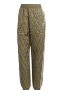Spodnie damskie - Spodnie damskie Adidas Pants pikowane khaki dresowe-S - miniaturka - grafika 1