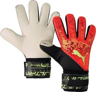 Piłka nożna - Rękawice bramkarskie Puma Ultra Grip 2 RC pomarańczowo-czarne 41814 02-9 - miniaturka - grafika 1