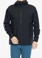 Kurtki męskie - Kurtka z membraną Salomon Outerpath Jacket - deep black - miniaturka - grafika 1