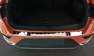 Nadwozie - akcesoria - Chromowana stal szlachetna ochrona tylnego zderzaka kompatybilna z Volkswagen T-Roc 2017 - w zestawie Cabrio - 'Ribs' - miniaturka - grafika 1