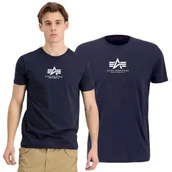 Odzież taktyczna i umundurowanie - Alpha Industries Koszulka Basic T ML 118533 07 - Rep. Blue - miniaturka - grafika 1