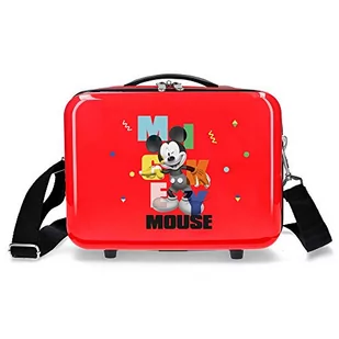 Disney Mickey's Party Disney Mickey´S kosmetyczka z możliwością dopasowania, niebieska, 29 x 21 x 15 cm, sztywna ABS 9,14 l, 29 x 21 x 15 cm, czerwony (czerwony) - 4473922 - Kosmetyczki, organizery i kuferki - miniaturka - grafika 1