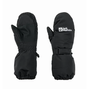 Zimowe rękawice dziecięce Jack Wolfskin 2L WINTER MITTEN K black - 128 - Rękawiczki dla dzieci - miniaturka - grafika 1