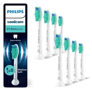 Głowice wymienne Philips - bílá HX6018/87 (8 ks - Końcówki do szczoteczek elektrycznych - miniaturka - grafika 1