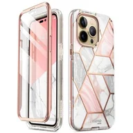 Etui i futerały do telefonów - SUPCASE COSMO IPHONE 14 PRO MARBLE - miniaturka - grafika 1