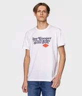 Koszulki męskie - T-shirt z nadrukiem BRAND7 7010 WHITE-M - miniaturka - grafika 1