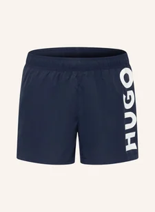Hugo Kąpielówki Bokserki Abas blau - Moda i Uroda OUTLET - miniaturka - grafika 1