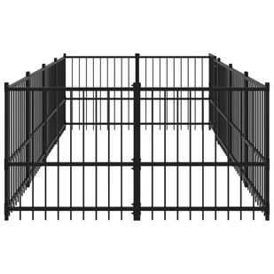 Lumarko Kojec zewnętrzny dla psa, stalowy, 7,51 m²! - Budy dla psów - miniaturka - grafika 5