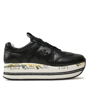 Sneakersy Premiata Beth 7107 Czarny - Sneakersy damskie - miniaturka - grafika 1