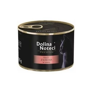 Dolina Noteci Premium dla kota filet z łososia w sosie 185g 40365-uniw - Mokra karma dla kotów - miniaturka - grafika 1