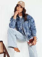 Kurtki damskie - Kurtka damska jeansowa BILGON niebieska Dstreet TY4139-S/M - miniaturka - grafika 1