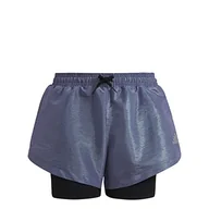 Spodenki damskie - adidas G D WV SHO 2in1 szorty dziewczyny - miniaturka - grafika 1