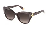 Okulary przeciwsłoneczne - Okulary FURLA SFU816-550915. Okulary przeciwsłoneczne, Kolor PURPLE. Kobieta. - miniaturka - grafika 1