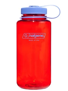 Butelka NALGENE Wide Mouth Sustain 1.0 L marmalade orange - Shakery i bidony sportowe - miniaturka - grafika 1