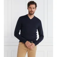 Swetry męskie - Calvin Klein Wełniany sweter SUPERIOR | Slim Fit - miniaturka - grafika 1