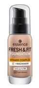 Podkłady do twarzy - essence Fresh & Fit Foundation 50 Fresh Almond - miniaturka - grafika 1