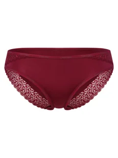 Calvin Klein Slipy Kobiety Sztuczne włókno lila|czerwony jednolity, S - Majtki damskie - miniaturka - grafika 1