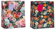Opakowania i torebki na prezenty - Torba prezentowa Flower 14x11,5x6,5cm Mix - artykuł papierniczy - miniaturka - grafika 1