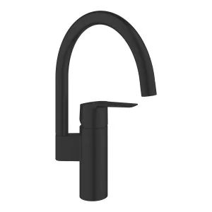 GROHE 304692430 <p>Start Jednouchwytowa bateria zlewozmywakowa, DN 15 czarny mat</p> - Baterie kuchenne - miniaturka - grafika 1
