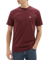 Koszulki męskie - VANS MĘSKI T-SHIRT BORDOWY Z OKRĄGŁYM DEKOLTEM I LOGO M JYF - miniaturka - grafika 1