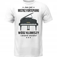 Koszulki męskie - KOSZULKA JAM JEST FORTEPIAN WÓDZ PREZENT MIŁOŚNIK - miniaturka - grafika 1