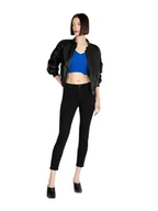 Kurtki damskie - Sisley Kurtka damska 28WPLN01Y, Black 100, 38, czarny 100, 38 - miniaturka - grafika 1