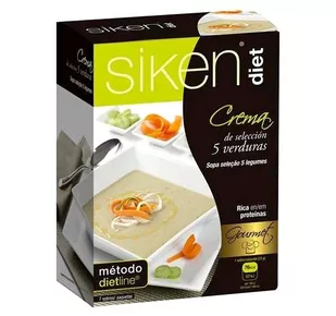 Zupa kremowa Siken z warzywami 7 szt (8424657105154) - Zupy w płynie - miniaturka - grafika 1