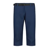 Spodnie damskie - CMP Damskie spodnie ze stretchu Capri Niebieskie, 42 - miniaturka - grafika 1